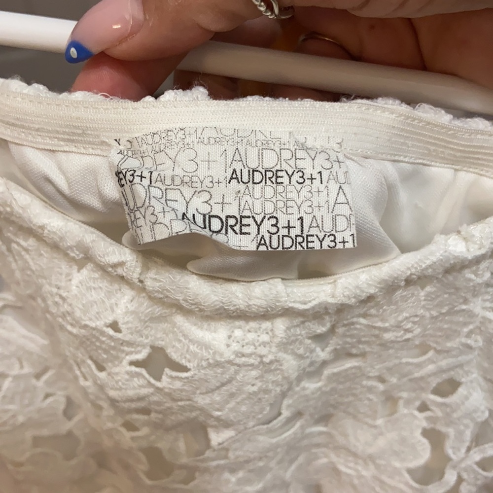 White Lace Skirt - image 6